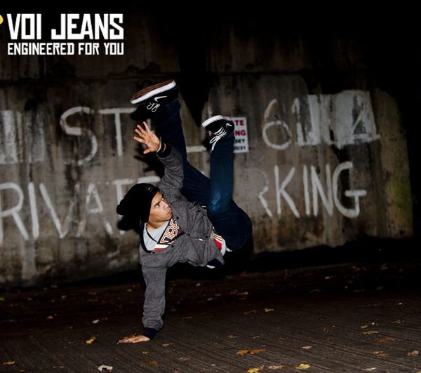 Adrian Crook Social Media Image for Voi Jeans