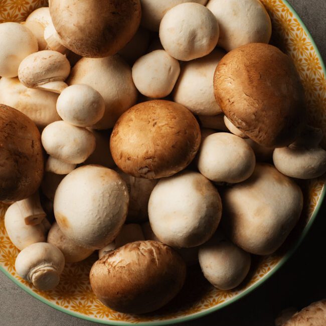 Adrian Crook Cuisine food photography of mushrooms